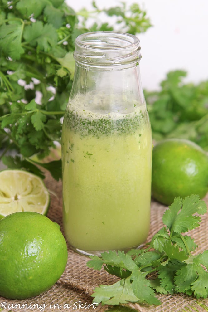 Cilantro Lime Vinaigrette recipe