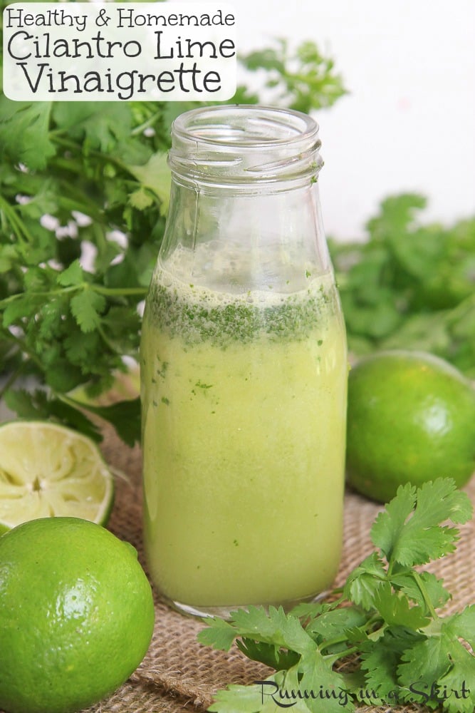 Cilantro Lime Vinaigrette recipe - Healthy Salad Dressing recipes