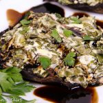 Spinach and Goat Cheese Stuffed Portobello Mushrooms