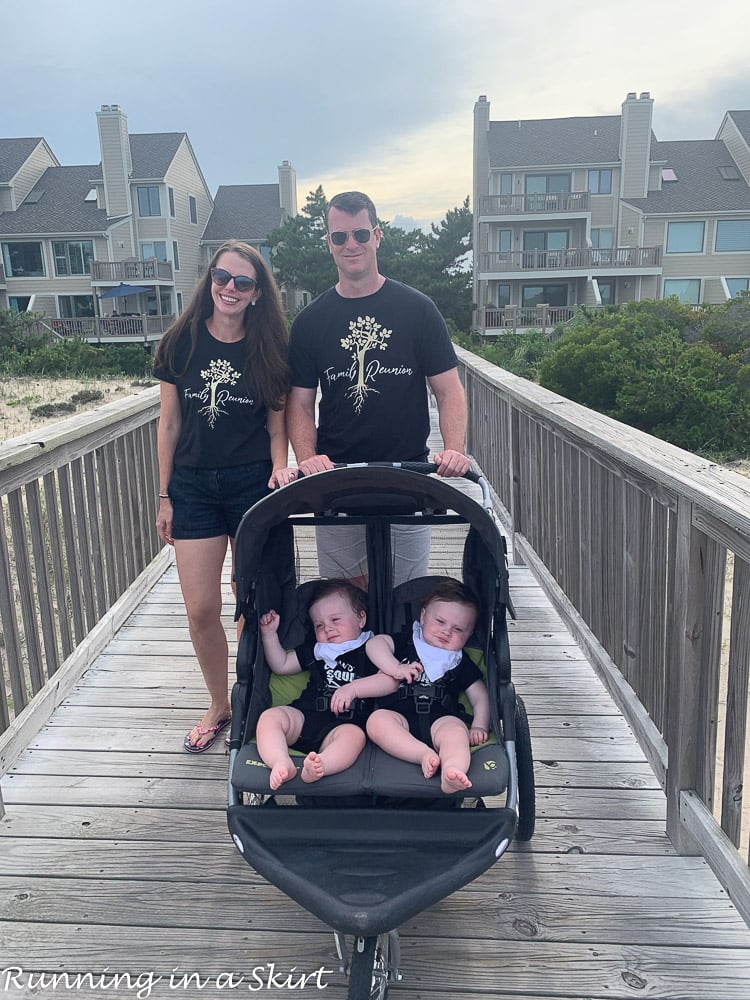 Boardwalk on Fenwick Island Delaware.