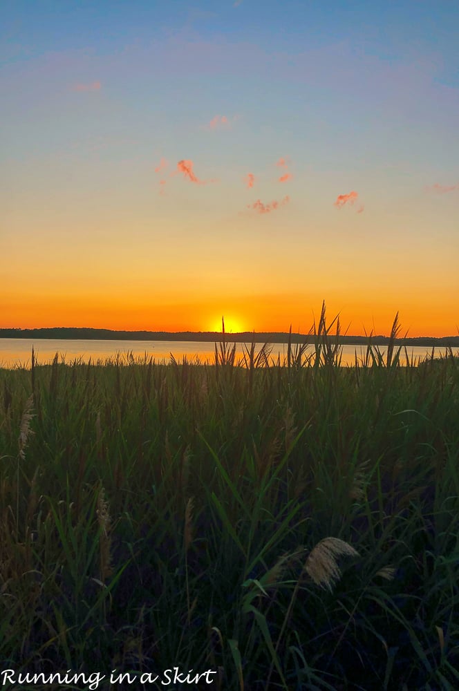 Fenwick Island Bay sunset.