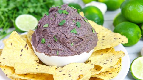 Healthy Black Bean Dip recipe