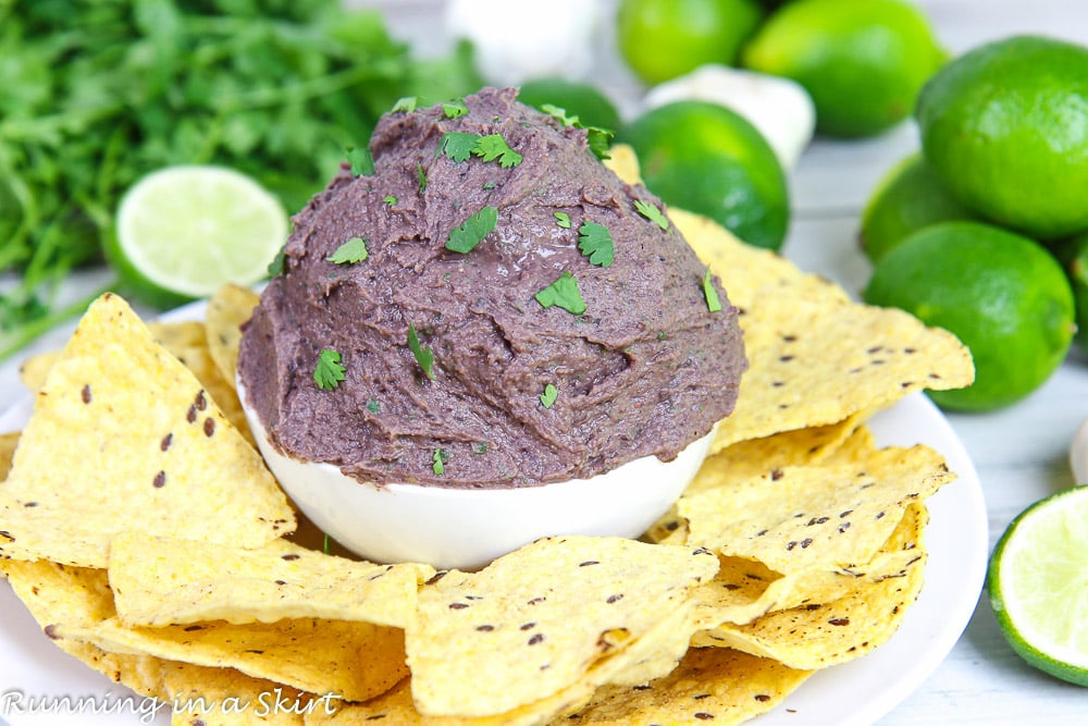 Healthy Black Bean Dip recipe