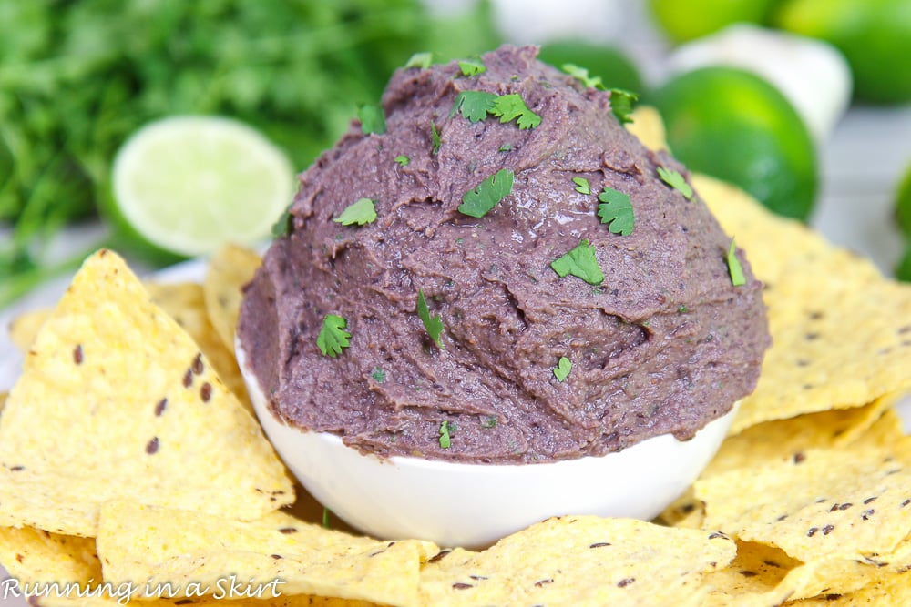 Healthy Black Bean Dip recipe