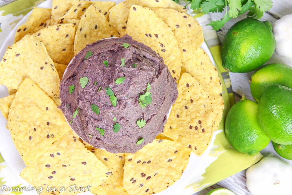 Healthy Black Bean Dip recipe