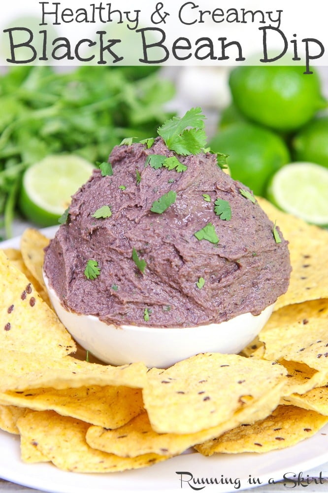 Healthy Black Bean Dip recipe