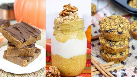 Healthy Pumpkin recipes for fall