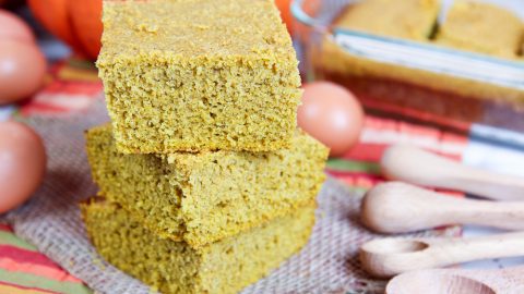 Healthy Pumpkin Cornbread recipe