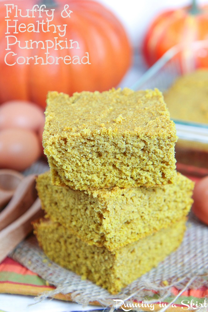 Healthy Pumpkin Cornbread recipe