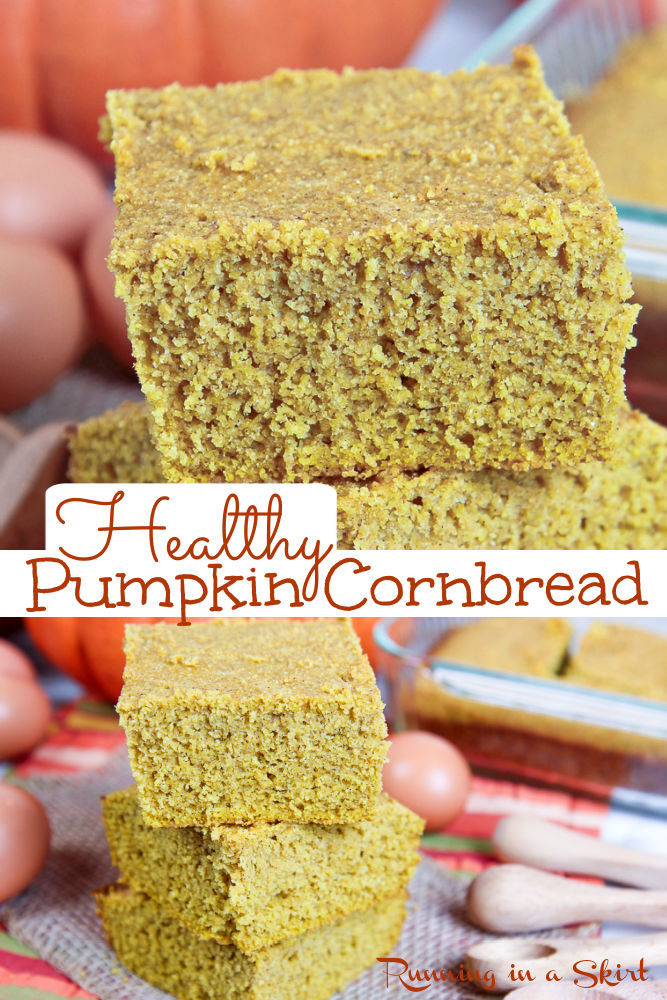 Pumpkin Cornbread Pinterest Collage