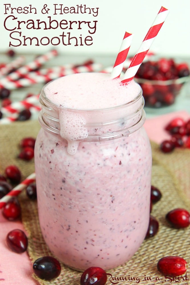 Cranberry Smoothie recipe