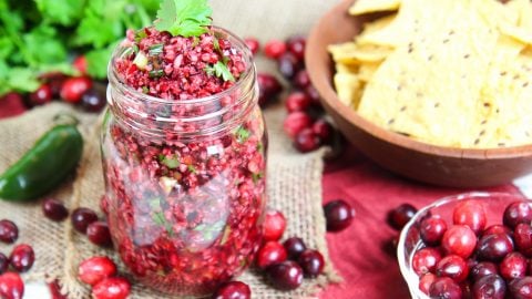 Fresh Cranberry Salsa recipe