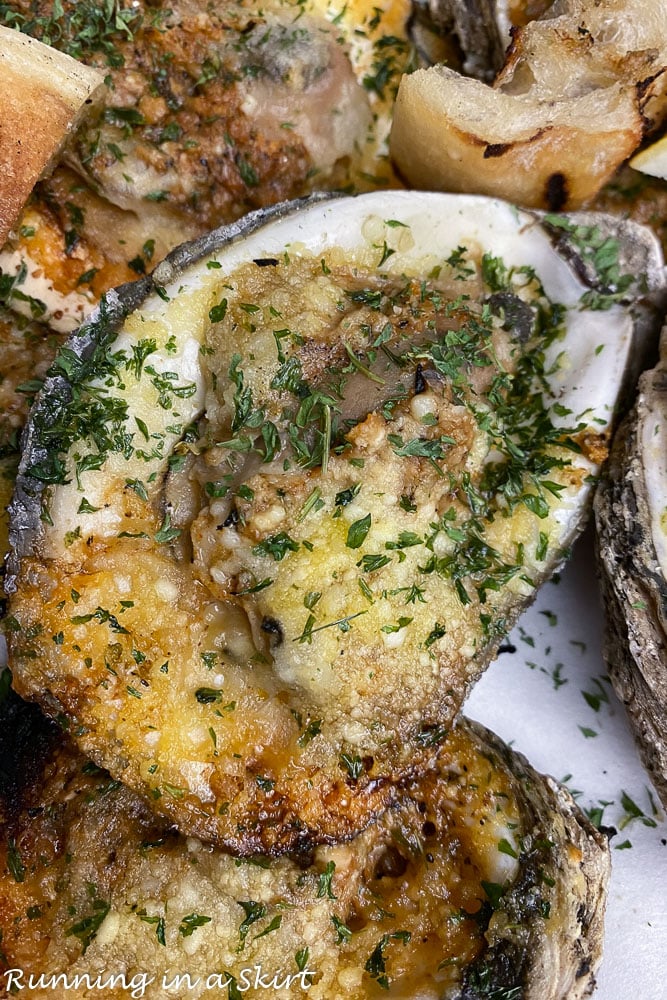 Mudbugs on Sanibel Chargrilled Oysters