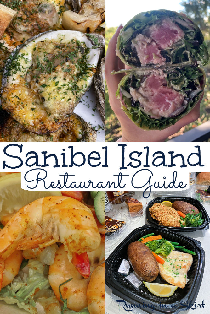 Places to Eat on Sanibel and the Best Restaurants in Sanibel Pinterest Collage