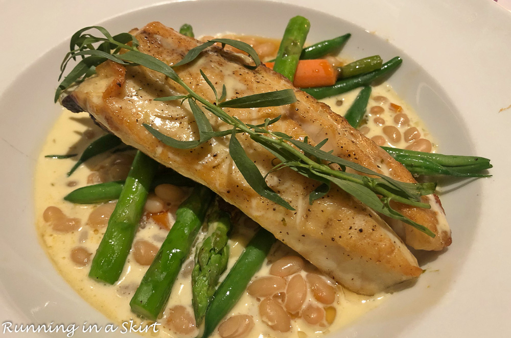 Places to Eat on Sanibel - Cielo Redfish Special