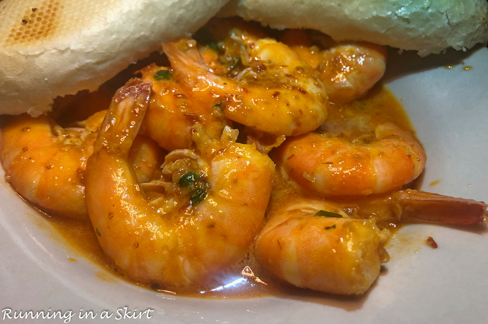Yucatan Shrimp- The BEST dish from Sanibel Island Restaurants