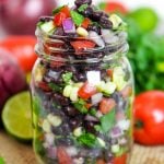 Easy Black Bean Salsa recipe