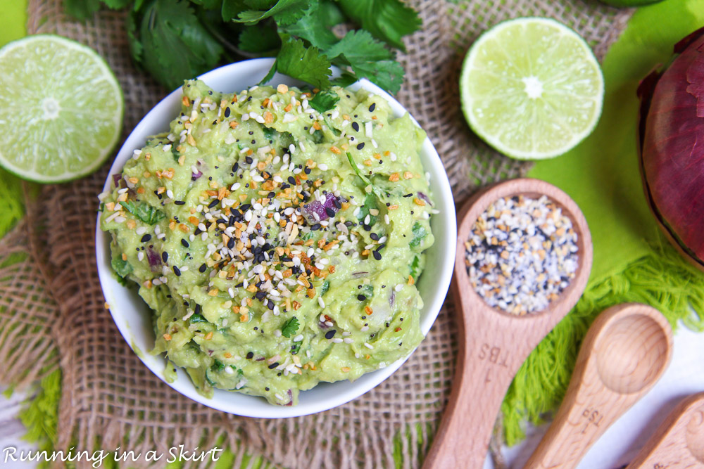 Everything Bagel Guacamole recipe