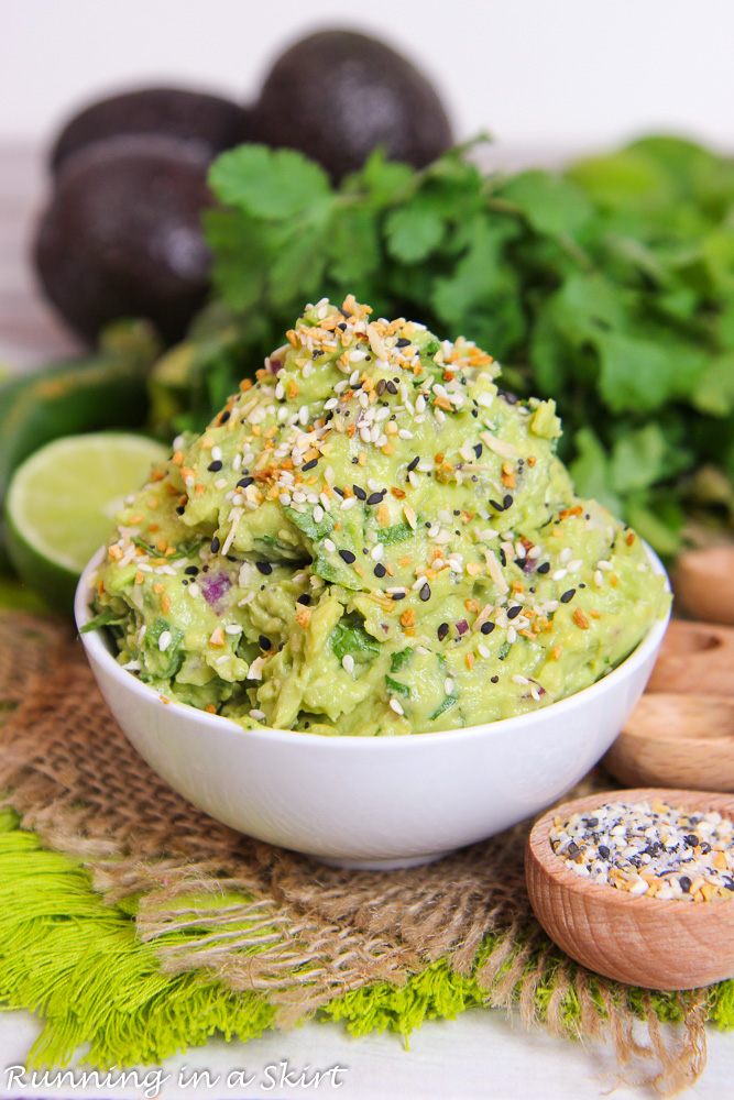 Everything Bagel Guacamole recipe