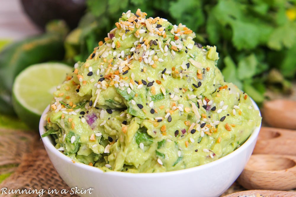 Everything Bagel Guacamole recipe