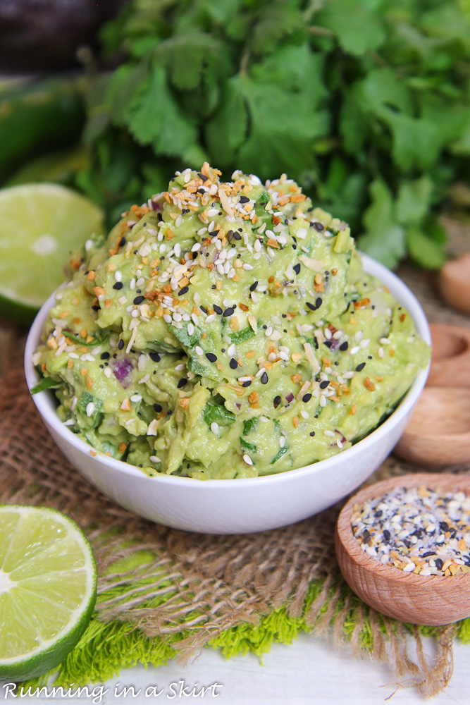 Everything Bagel Guacamole recipe