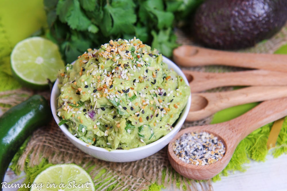 Everything Bagel Guacamole recipe