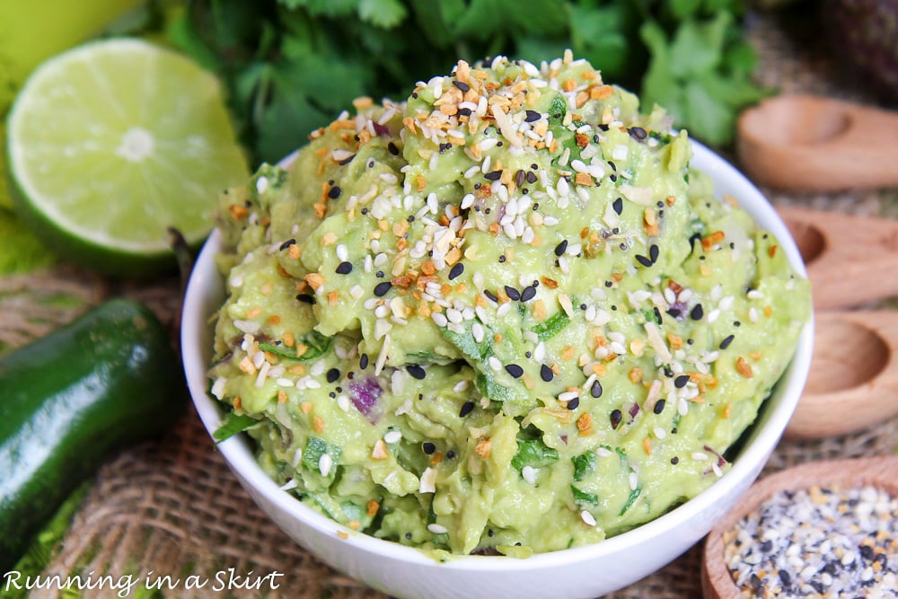 Everything Bagel Guacamole recipe