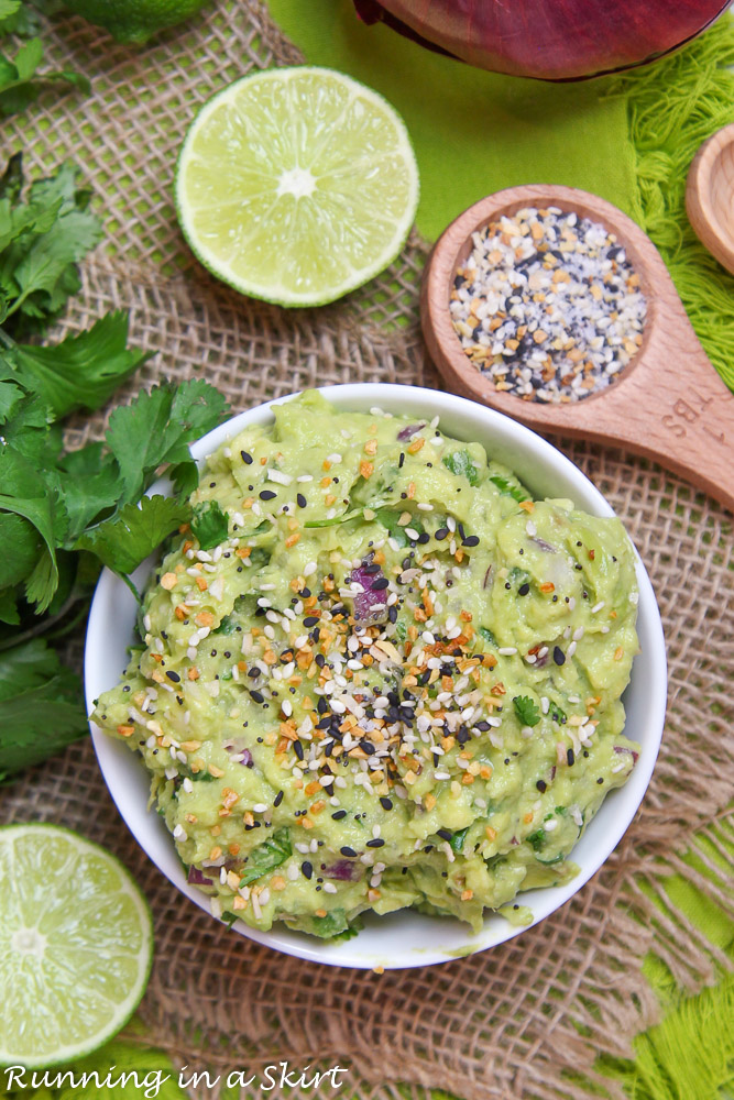 Everything Bagel Guacamole recipe