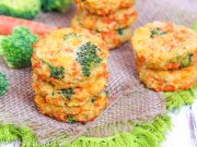 Cheesy Broccoli Quinoa Patties recipe