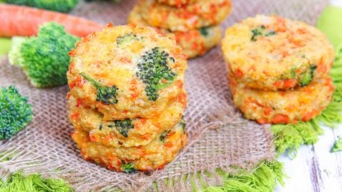 Cheesy Broccoli Quinoa Patties recipe