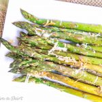 Garlic Parmesan Oven Roasted Asparagus recipe