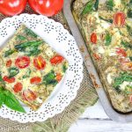 tomato, basil and eggs