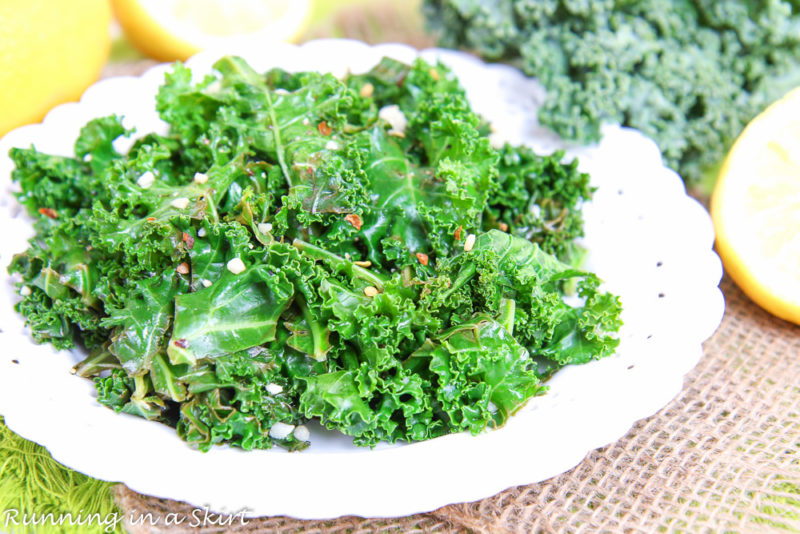 Sauteed Kale with Garlic and Lemon How to Cook Kale