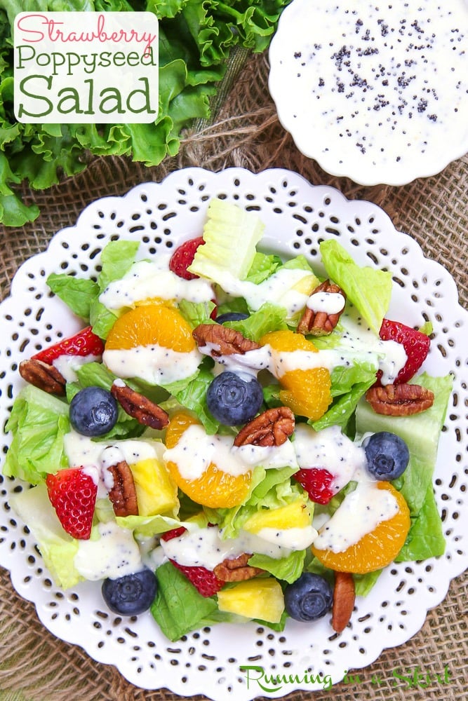 Copycat Panera Strawberry Poppyseed Salad Pinterest Pin