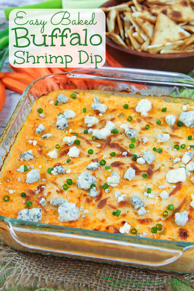 Buffalo Shrimp Dip Recipe Pin