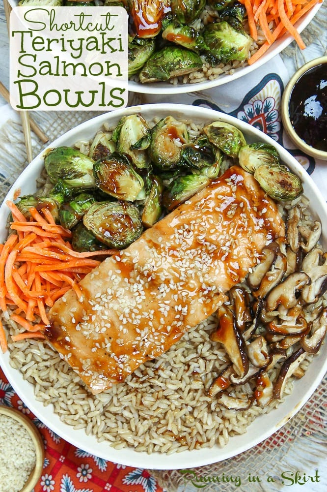 Teriyaki Salmon Bowls