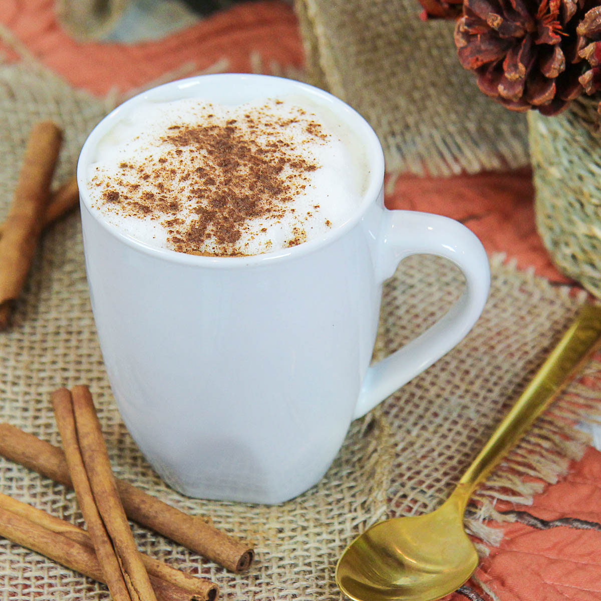 Dirty Chai Latte - Baking Mischief