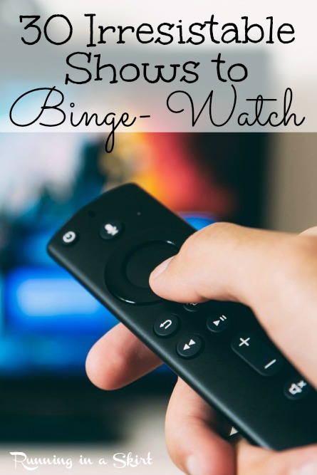30 Irresistible Shows to Binge- Watch on Netflix, Amazon Prime and Disney+ including new options for 2020. Looking for a binge-worthy tv show for couples or women? Start here! via @juliewunder
