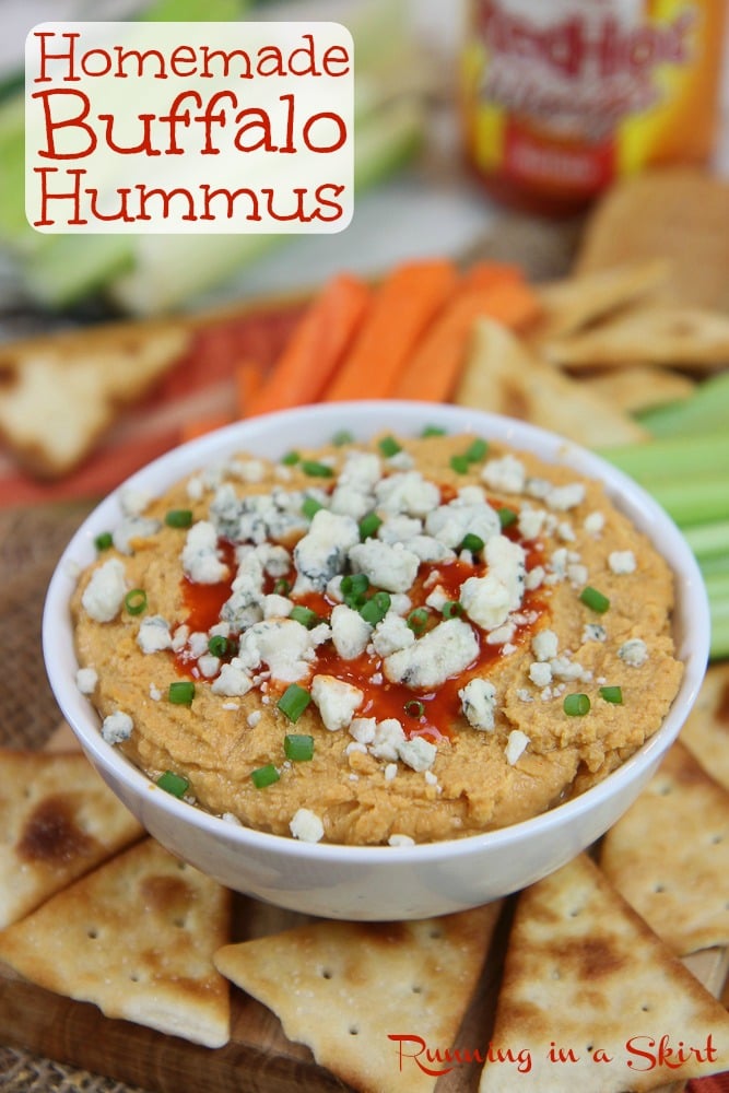 Buffalo Hummus - hummus recipes