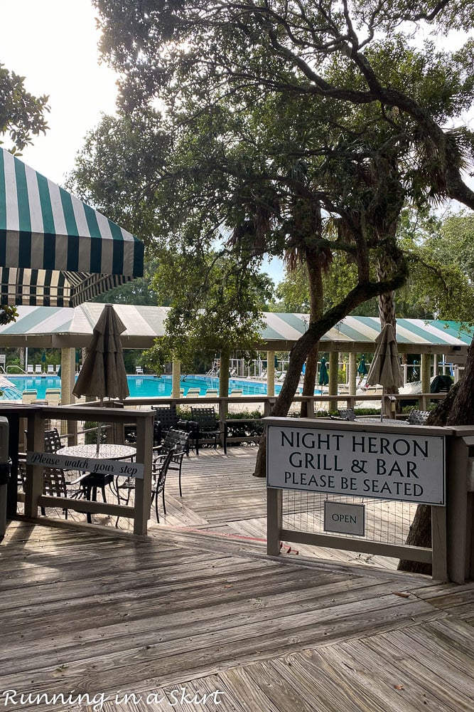 Pool complex on Kiawah Island.