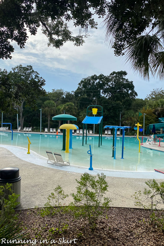 Toddler pool complex Kiawah Island.