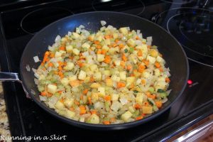 Vegetarian Stuffing Recipe process photo