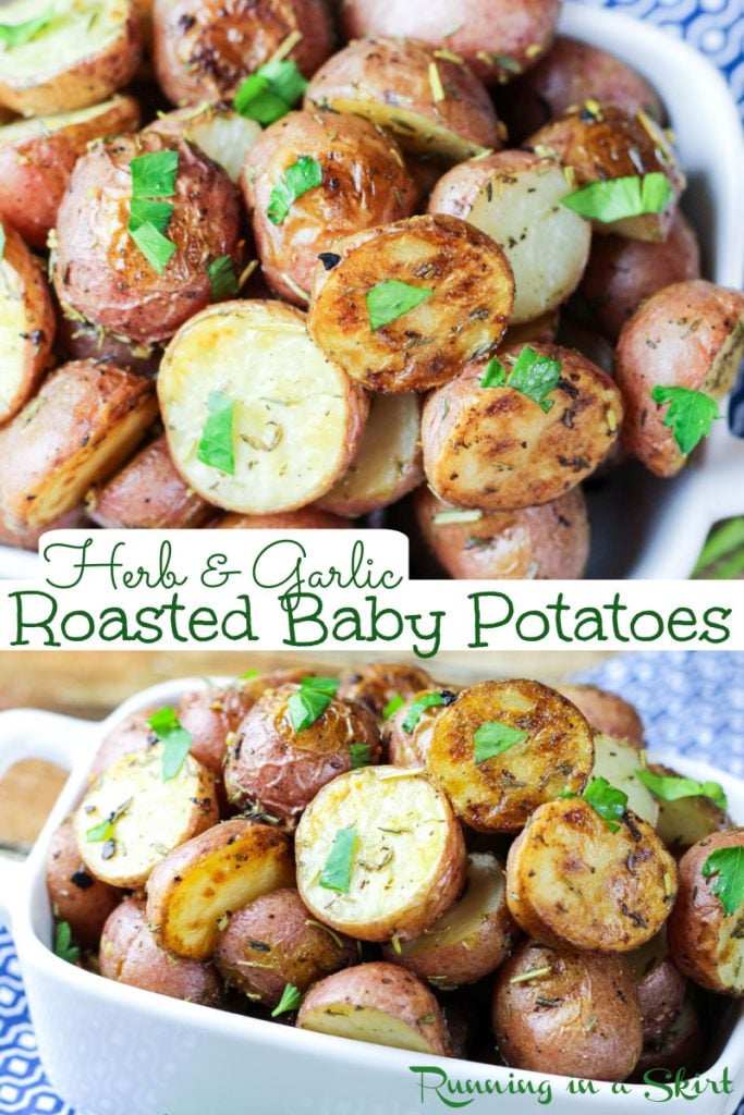 Oven Roasted Baby Red Potatoes Pinterest Pin