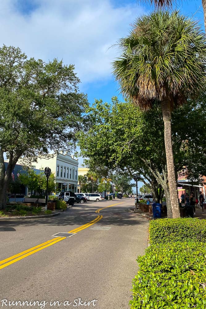 Downtown Fernandina Beach Street.