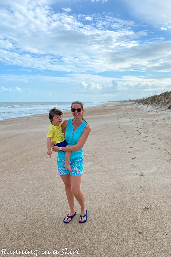 Beach park at Fort Clinch.