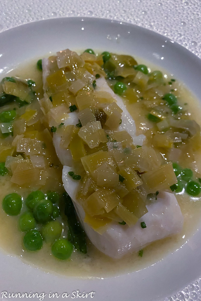 Salt Butter Poached Halibut