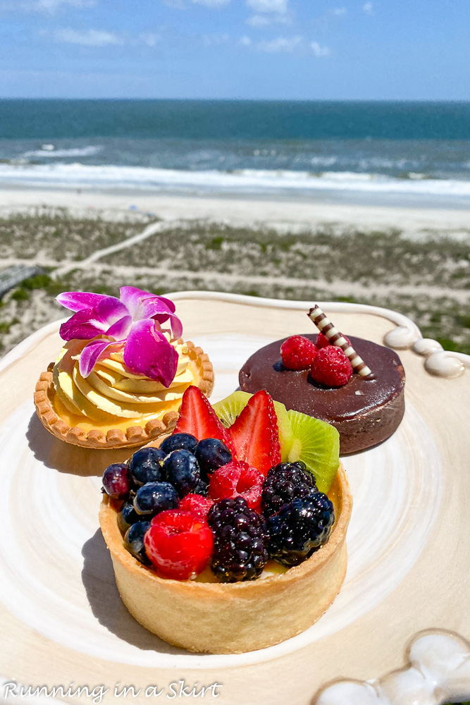 Dessert from Nana Teresa's Bake Shop on Amelia Island