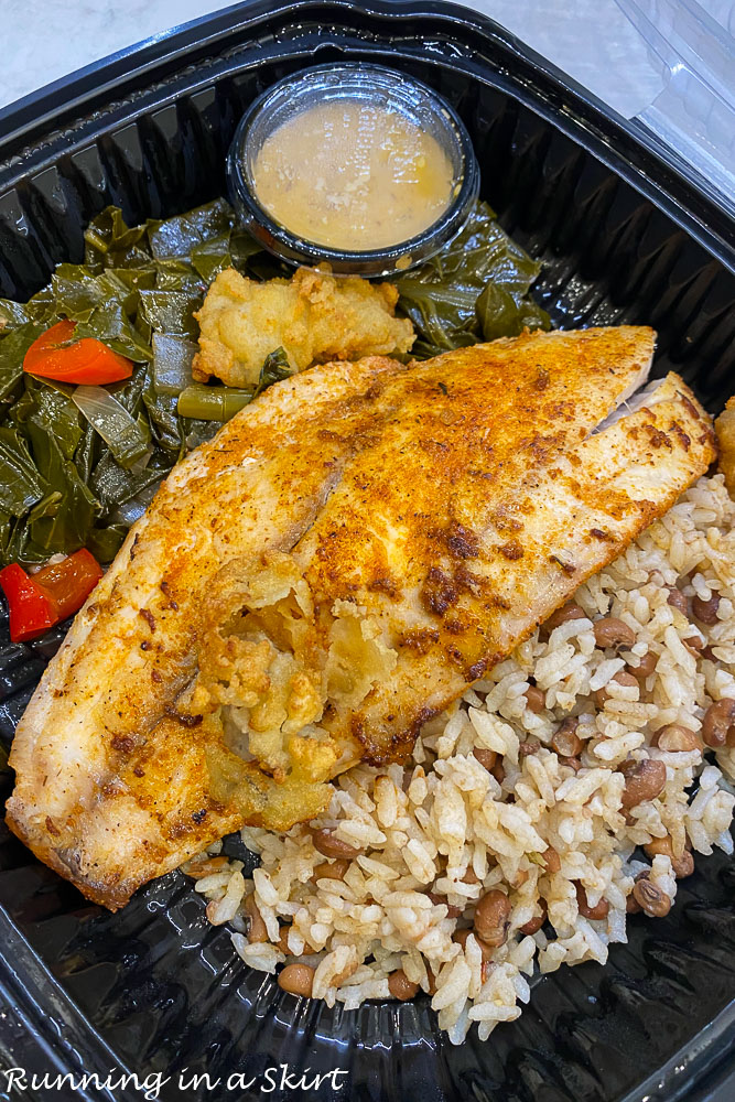 Lagniappe blackened redfish