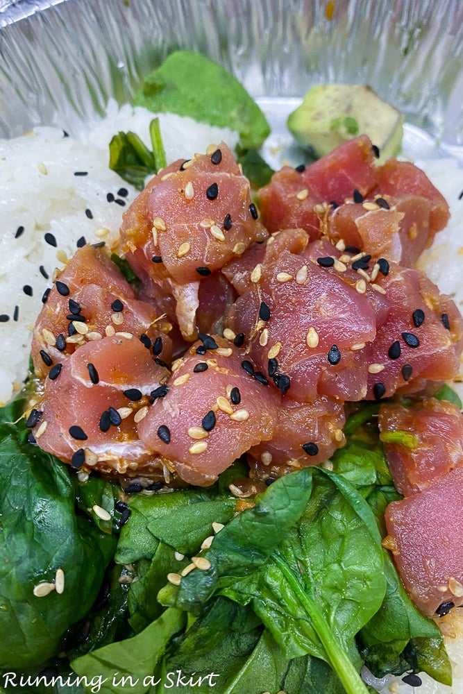 Salt Life Food Shack tuna poke