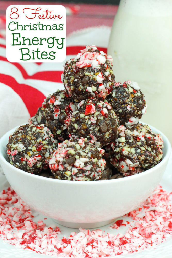 Christmas Energy Bites and Christmas Protein Balls Pinterest Pin